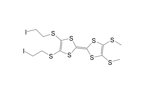 4,5-Bis(methylsulfanyl)-4',5'-bis(2-iodoethylsulfanyl)tetrathiafulvalene