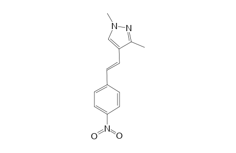 1,3-Dimethyl-4-[(E)-2-(4-nitrophenyl)ethenyl]-1H-pyrazole