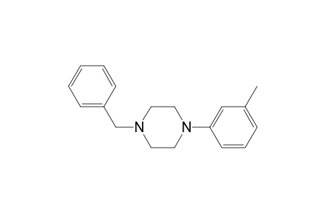 1-Benzyl-4-(3-methylphenyl)piperazine