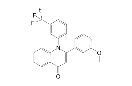 2-(3-Methoxy-phenyl)-1-(3-trifluoromethyl-phenyl)-1H-quinolin-4-one