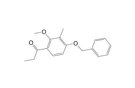 4'-Benzyloxy-2'-methoxy-3'-methyl- propiophenone