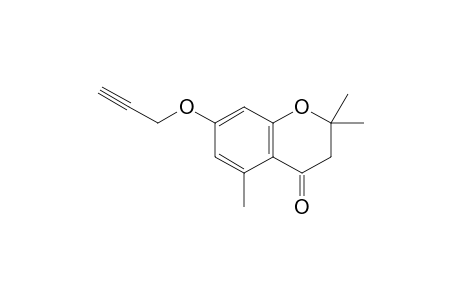 7-[Propargyloxy]-2,2,5-trimethyl-4-chromanone