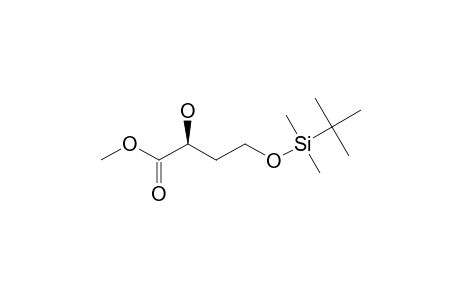 Methyl (S)-(-)-4-(tert-butyldimethylsilyloxy)-2-hydroxybutanoate