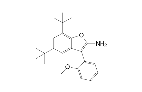 5,7-Ditert-butyl-3-(2-methoxyphenyl)-1-benzofuran-2-amine