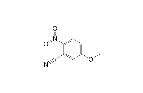 5-Methoxy-2-nitro-benzenecarbonitrile