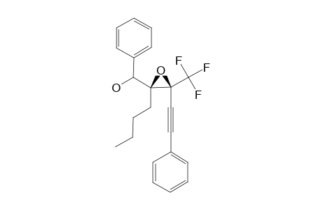 (3R*,4R*)-3,4-EPOXY-4-(HYDROXYPHENYL)-METHYL-1-PHENYL-3-TRIFLUOROMETHYL-OCT-1-YNE;MAJOR-ISOMER