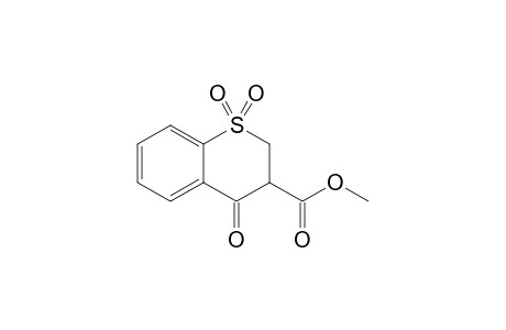 4-OXOTHIOCHROMAN-3-CARBOXYLIC ACID, METHYL ESTER, 1,1-DIOXIDE