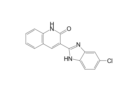 3-(5-Chloro-1H-benzo[d]imidazol-2-yl)quinolin-2(1H)-one