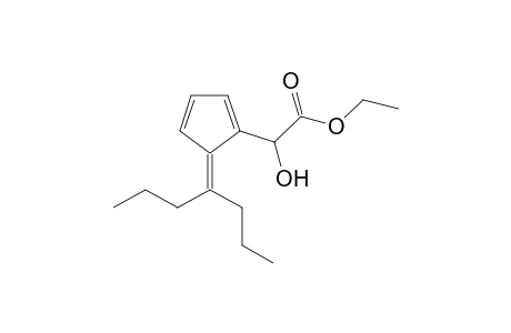 [5-(1-Propylbutylidene)cyclopenta-1,3-dienyl]hydroxyacetic acid ethyl ester
