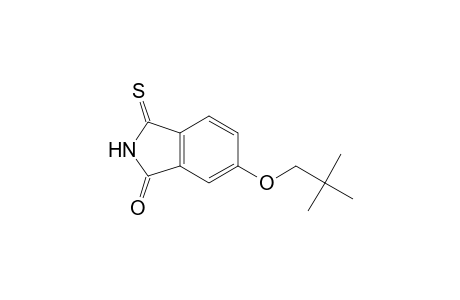 1H-Isoindol-1-one, 6-(2,2-dimethylpropoxy)-2,3-dihydro-3-thioxo-
