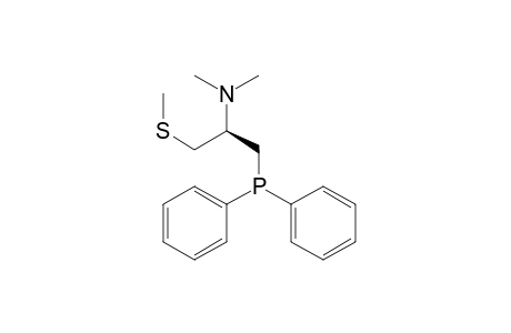 (S)-2-(dimethylamino)-1-(diphenylphosphino)-3-(methylthio)propane