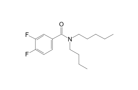 Benzamide, 3,4-difluoro-N-butyl-N-pentyl-