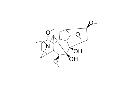 Deoxymethylenelycoctonine N-ethyl deverivative
