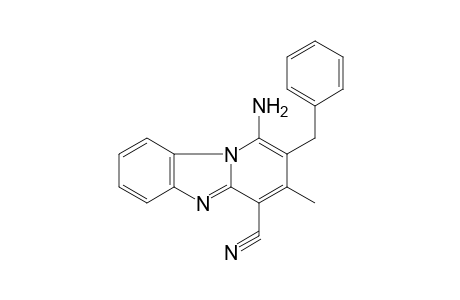 Pyrido[1,2-a]benzimidazole-4-carbonitrile, 1-amino-2-benzyl-3-methyl-