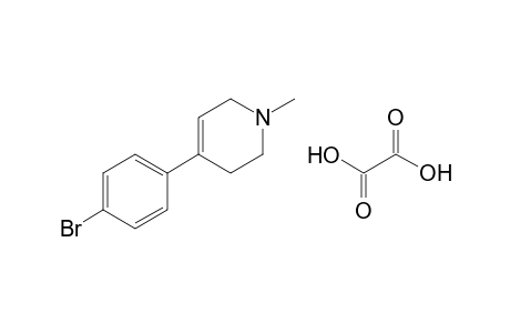 1-Methyl-4-(4-bromophenyl)-1,2,3,6-tetrahydropyridine oxalate salt