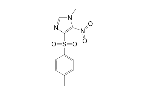 1-METHYL-4-(4'-METHYLPHENYL)-SULFONYL-5-NITROIMIDAZOLE