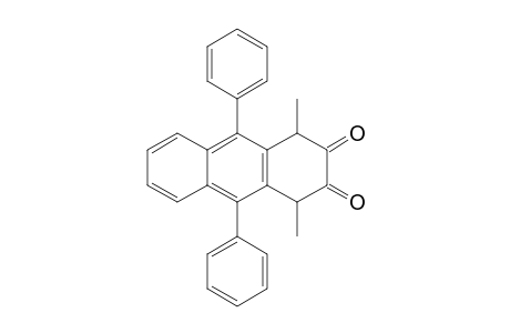 9,10-Diphenyl-1,4-dimethyl-1,2,3,4-tetrahydroanthracen-2,3-dione