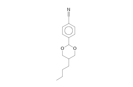 4-(5-Butyl-1,3-dioxan-2-yl)benzonitrile