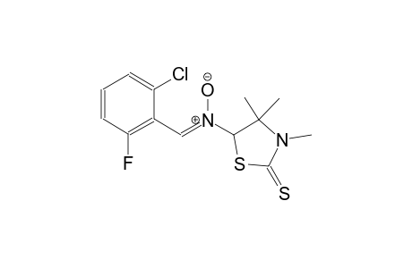 5-[(Z)-(2-chloro-6-fluorobenzylidene)(oxido)amino]-3,4,4-trimethyl-1,3-thiazolidine-2-thione
