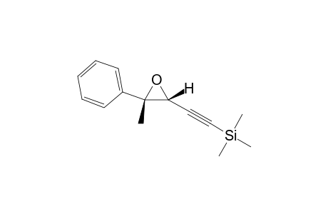 3-Methyl-3-phenyl-2-[(trimethylsilyl)ethynyl]oxirane