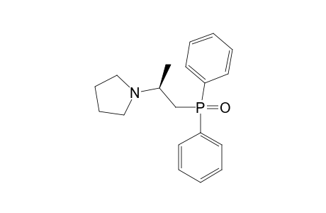(S)-(+)-2-PYRROLIDINO-1-(DIPHENYLPHOSPHINOYL)-PROPANE