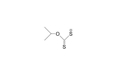 O-Isopropyl-carbonodithioic acid, anion