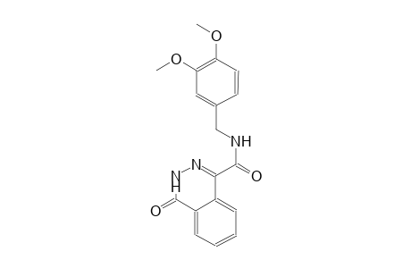 1-phthalazinecarboxamide, N-[(3,4-dimethoxyphenyl)methyl]-3,4-dihydro-4-oxo-