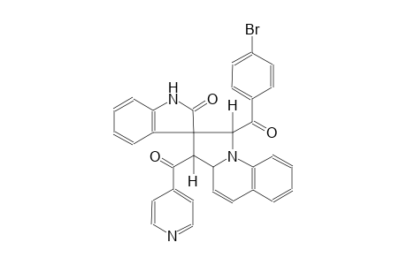 (1'R,2'R,3'R)-1'-(4-bromobenzoyl)-3'-isonicotinoyl-3',3a'-dihydro-1'H-spiro[indoline-3,2'-pyrrolo[1,2-a]quinolin]-2-one