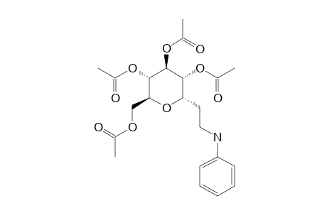 1-ANILINO-2-C-(2,3,4,6-TETRA-O-ACETYL-ALPHA-D-GLUCOPYRANOSYL)-ETHANE
