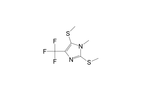 1-Methyl-2,5-bis(methylthio)-4-(tifluoromethyl)imidazole