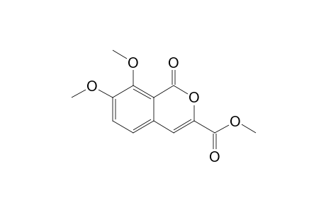 3-METHOXYCARBONYL-7,8-DIMETHOXY-1H-2-BENZOPYRAN-1-ON