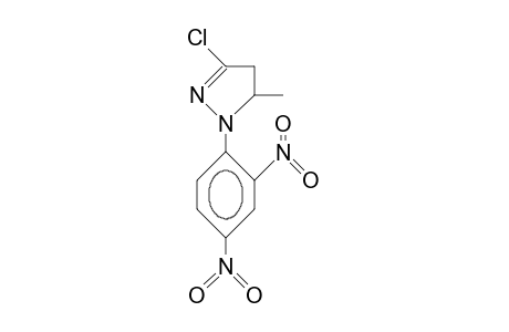 1-(2,4-Dinitro-phenyl)-3-chloro-5-methyl-2-pyrazoline