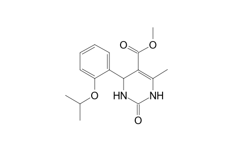 4-(2-isopropoxyphenyl)-2-keto-6-methyl-3,4-dihydro-1H-pyrimidine-5-carboxylic acid methyl ester