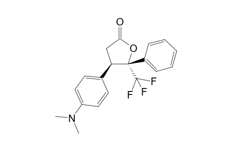 u-4-[4-(Dimethylamino)phenyl]-5-phenyl-5-(trifluoromethyl)tetrahydrofuran-2-one