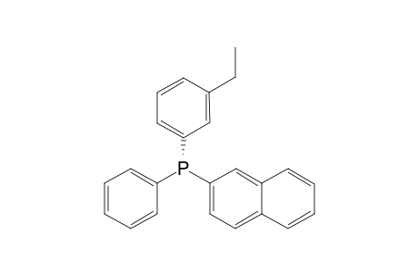 (R)-(-)-(3-Ethylphenyl)(naphthalen-2-yl)(phenyl)phosphane