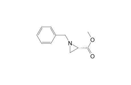 2-Aziridinecarboxylic acid, 1-(phenylmethyl)-, methyl ester, (S)-