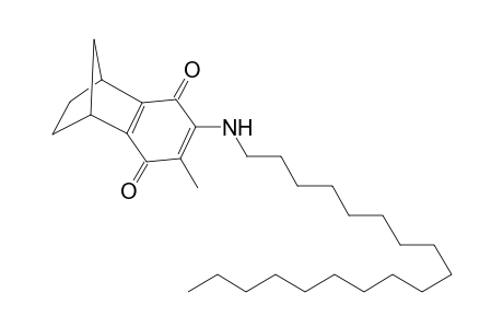 1,4-Methanonaphthalene-5,8-dione, 1,2,3,4-tetrahydro-6-methyl-7-(octadecylamino)-