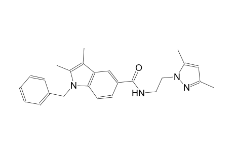 1H-indole-5-carboxamide, N-[2-(3,5-dimethyl-1H-pyrazol-1-yl)ethyl]-2,3-dimethyl-1-(phenylmethyl)-