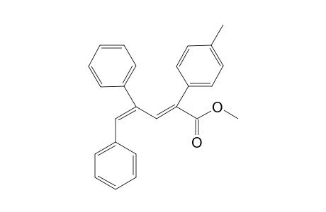 Methyl (2E,4E)-4,5-diphenyl-2-(p-tolyl)penta-2,4-dienoate