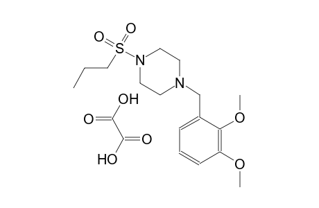 1-(2,3-dimethoxybenzyl)-4-(propylsulfonyl)piperazine oxalate