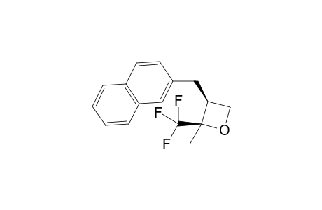 (2R,3S)-2-methyl-3-(2-naphthylmethyl)-2-(trifluoromethyl)oxetane