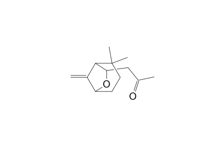 2-Propanone, 1-(2,2-dimethyl-8-methylene-6-oxabicyclo[3.2.1]oct-7-yl)-, exo-
