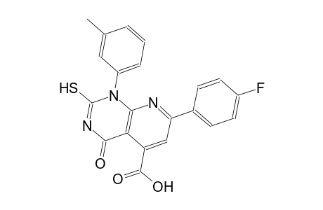 pyrido[2,3-d]pyrimidine-5-carboxylic acid, 7-(4-fluorophenyl)-1,4-dihydro-2-mercapto-1-(3-methylphenyl)-4-oxo-