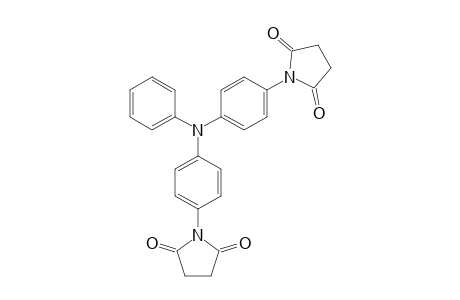 BIS-[4-(2,5-DIOXOPYRROLIDINYL)-PHENYL]-PHENYLAMINE;N,N-BIS-(4-SUCCINIMIDOPHENYL)-ANILINE