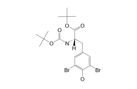 N-(TERT.-BUTYLOXYCARBONYL)-L-3,5-DIBROMOTYROSINE-TERT.-BUTYLESTER
