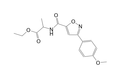 alanine, N-[[3-(4-methoxyphenyl)-5-isoxazolyl]carbonyl]-, ethyl ester