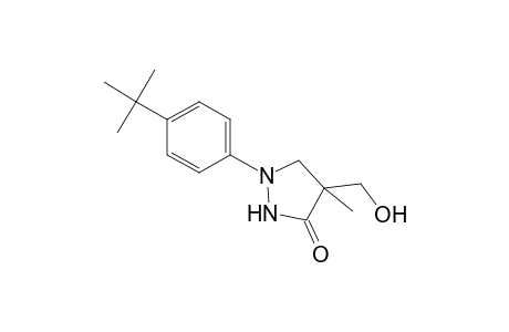 3-Pyrazolidinone, 1-[4-(1,1-dimethylethyl)phenyl]-4-(hydroxymethyl)-4-methyl-