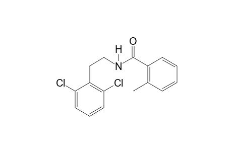 N-[2-(2,6-Dichlorophenyl)ethyl]-2-methylbenzamide