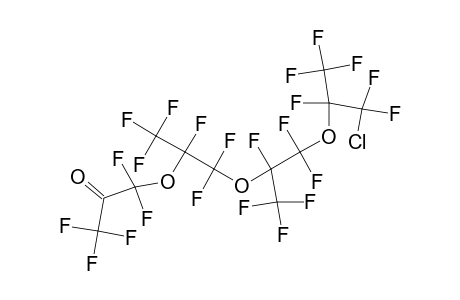 PERFLUORO-11-CHLOROMETHYL-5,8-DIMETHYL-4,7,10-TRIOXADODECANONE-2