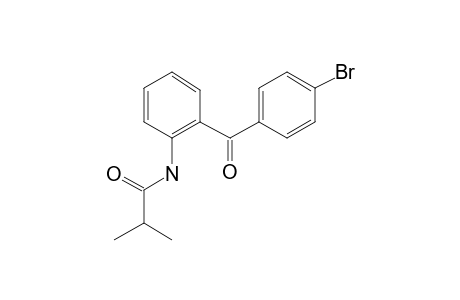 2-Amino-4'-bromobenzophenone, N-(2-methylpropionyl)-